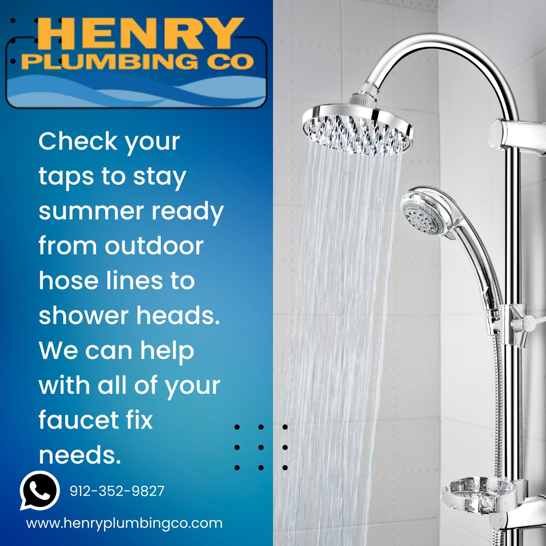 Faucet fixers at your service.🏡🛠📲 #HenryPlumbingCompany #Plumbers #Plumbing #Savannah