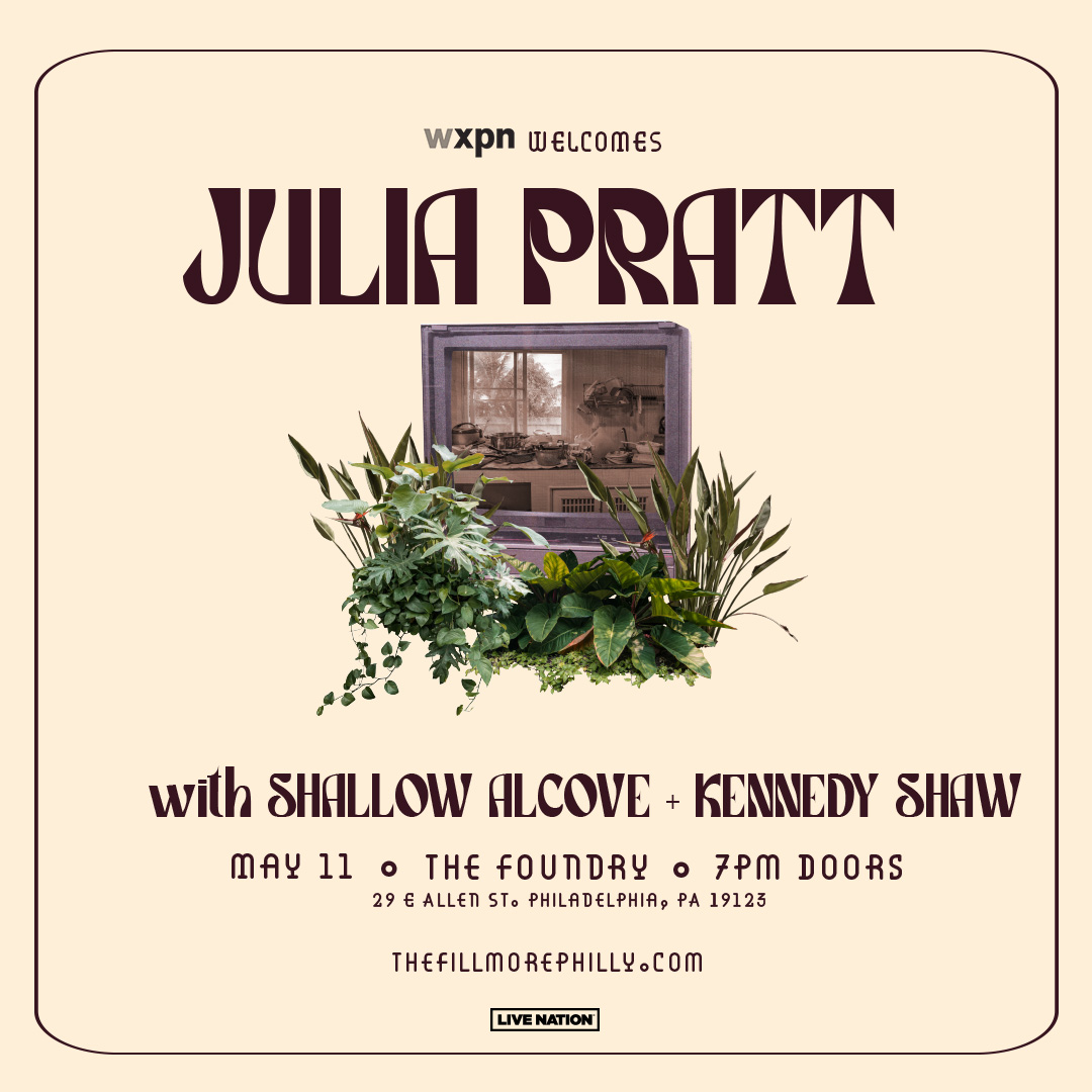 #TONIGHT at The Foundry: WXPN Welcomes Julia Pratt 🚨 ⏰ Box Office: 4:30PM | Doors: 6:30PM | Show: 7:30PM 🎫 👉 livemu.sc/4bx7kLF