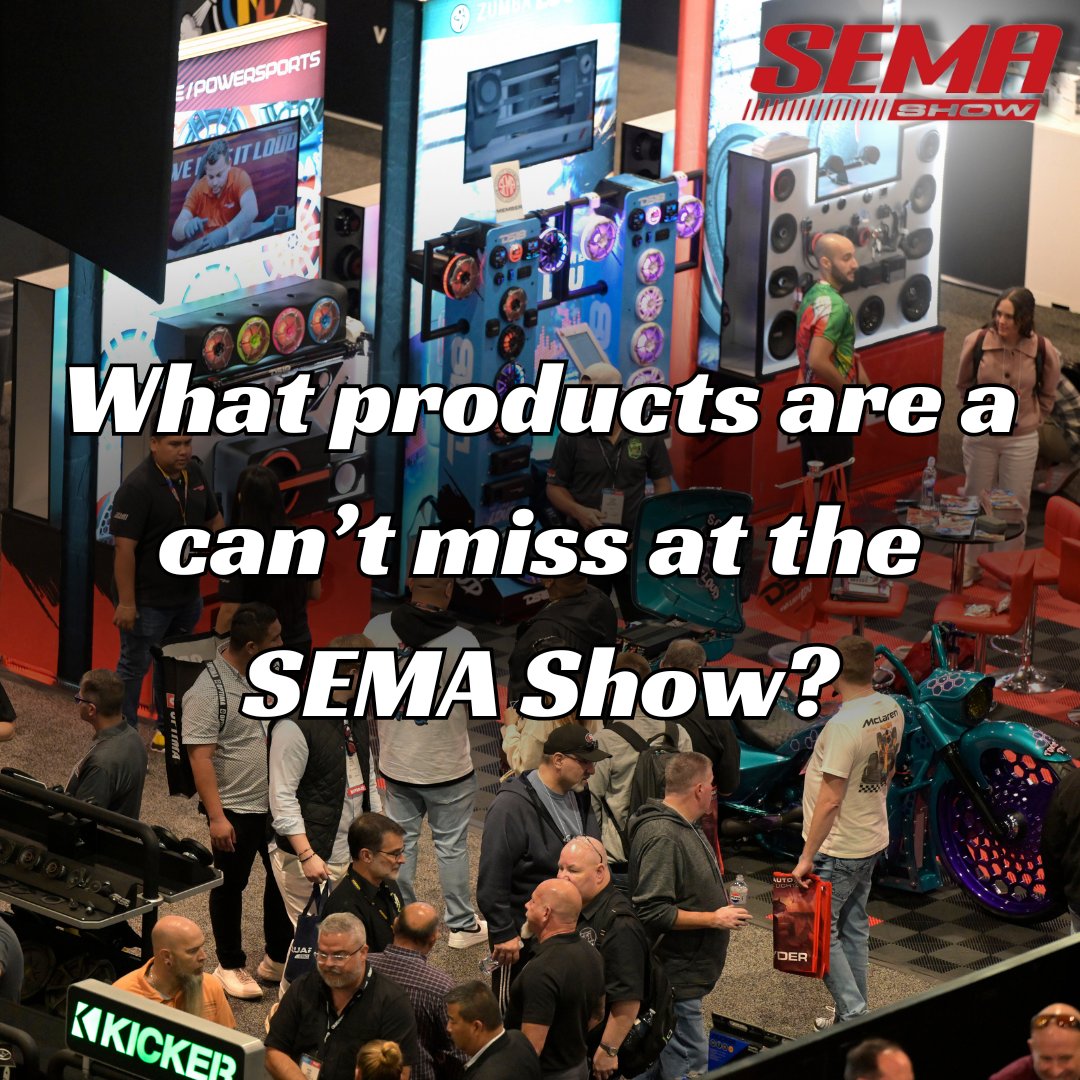 The SEMA Show is the biggest stage for the biggest brands to showcase their latest products and innovations. 🤩 What products, parts, services or brands are a can't miss for your SEMA Show experience? 🤔 #SEMAShow #SEMAShow2024