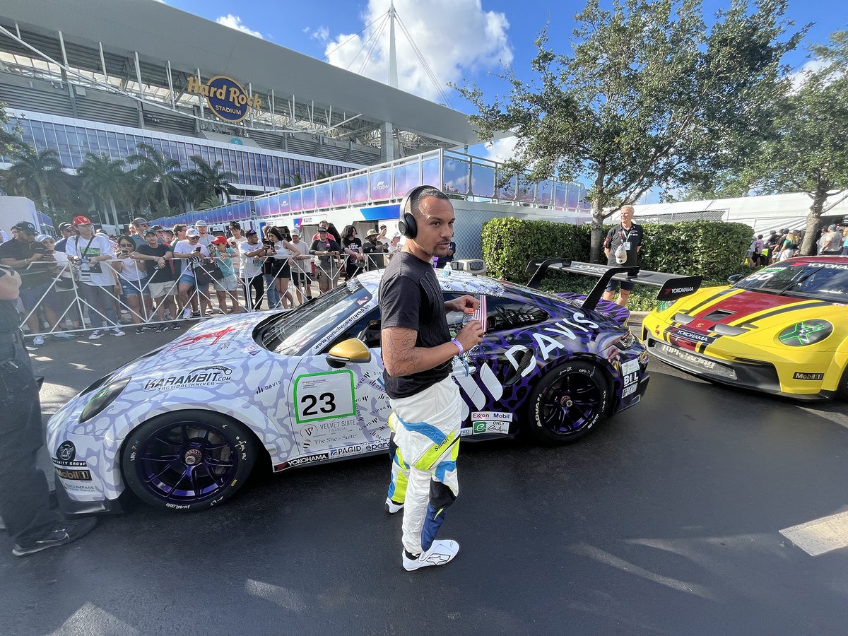 Jordan Wallace came within one-hundredth of a second of being the fastest qualifier for his Miami International Autodrome race. He is aiming to be the first African American to win major endurance races. Here is his story from the Miami Grand Prix. theatlantavoice.com/jordan-wallace…