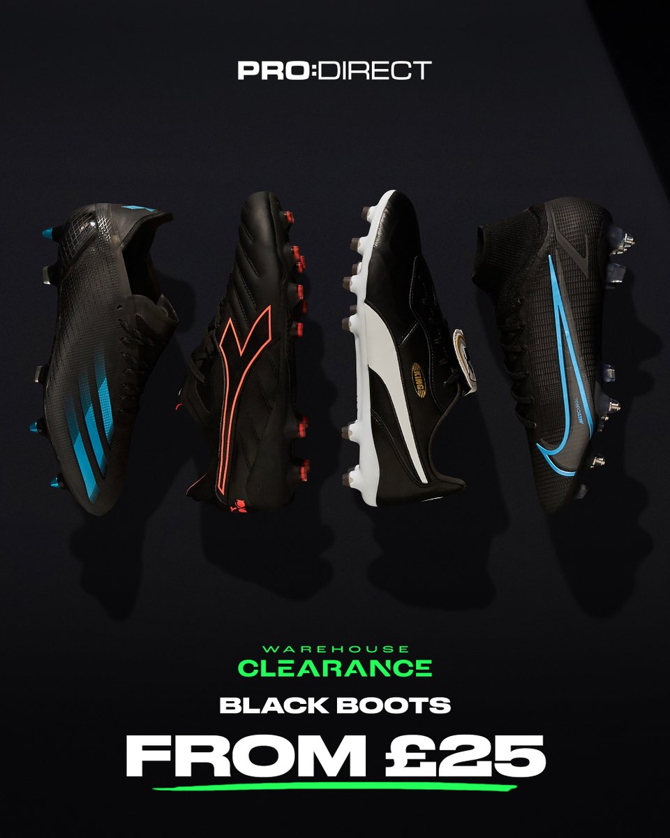 Black Boots from £25 📲 brnw.ch/blackbootssale Our massive Warehouse Clearance is now LIVE! 🚨