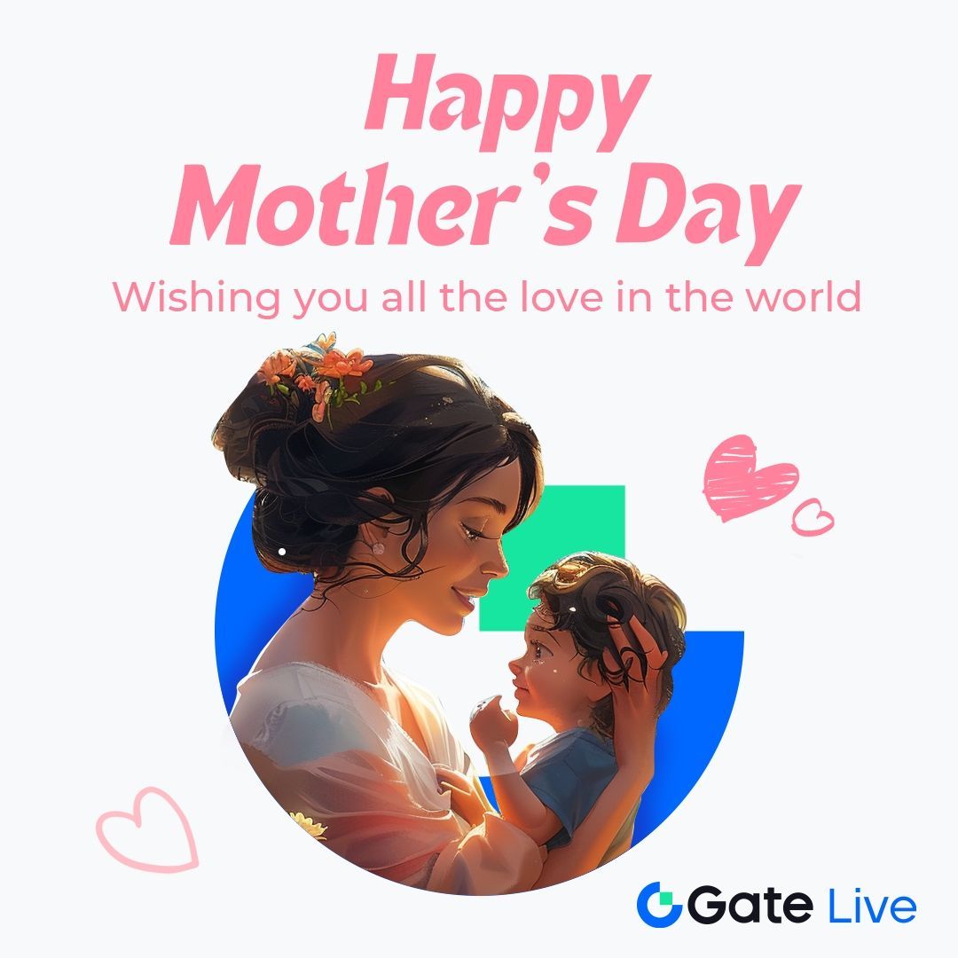 💝 Happy Mother's Day!
What's the MOST special gift you'd love to give your mom?

🎁 $5 * 10
✅ Follow @GateioLive & RT
✅ Tag 3 friends
✅ Comment your thoughts below

⏰End at 16:00, May 12th (UTC)
#GateLive #MothersDay #Giveaways