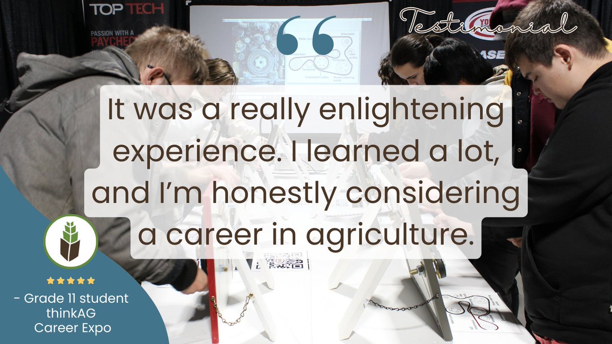 Empowering the next generation of agricultural leaders and innovators. ✨ Agriculture in the Classroom Saskatchewan is sparking the curiosity in students to pursue a future in agriculture. 💼 #AITCSK #AgEducation #AgCareers #Testimonial