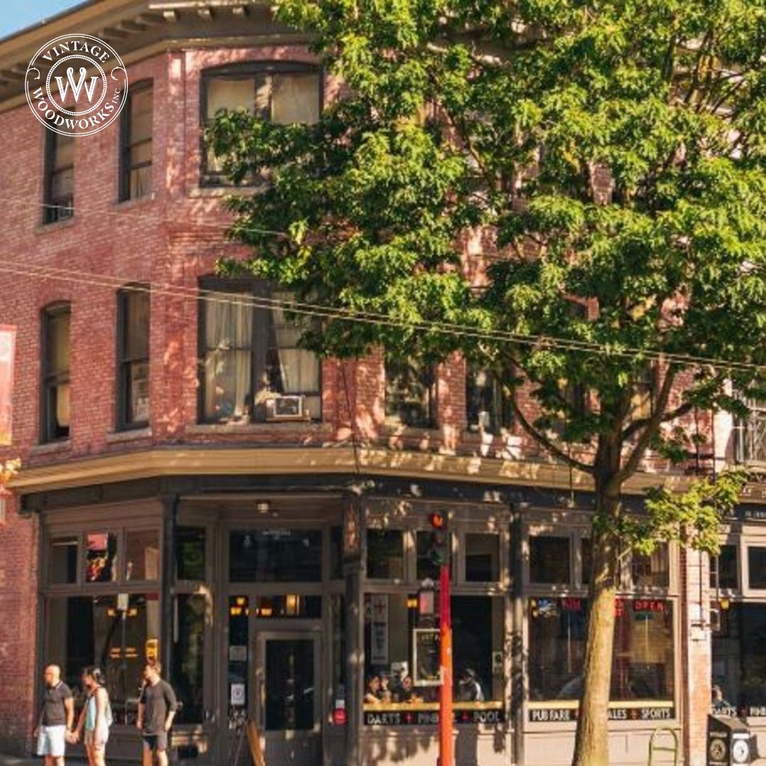 Constructed in 1910,  The London Hotel holds significance heritage value. The window jambs were brought back to life &amp; the sash were replaced with new thermally efficient sash by our team in 2011.  The storefront was also manufactured by our talented team.  #madeincanada