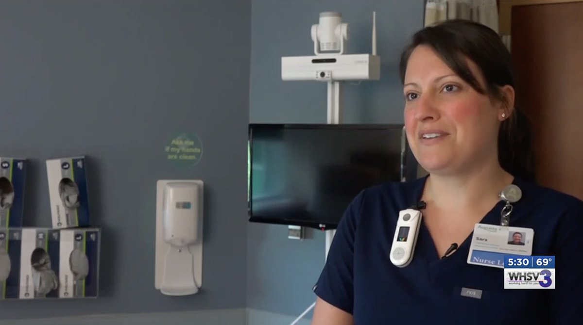 Augusta Health is working to address nursing shortages by incorporating #VirtualNursing in the hospital. Sara King, Clinical Nurse Manager, and Vickie Taylor, Assistant Vice President of Nursing talk about the benefits of virtual nurses: loom.ly/oytpXgY