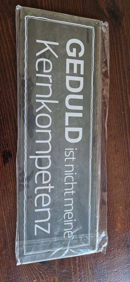 Ich sah es und musste es mitnehmen. Es sprach mich hart an🙈😂