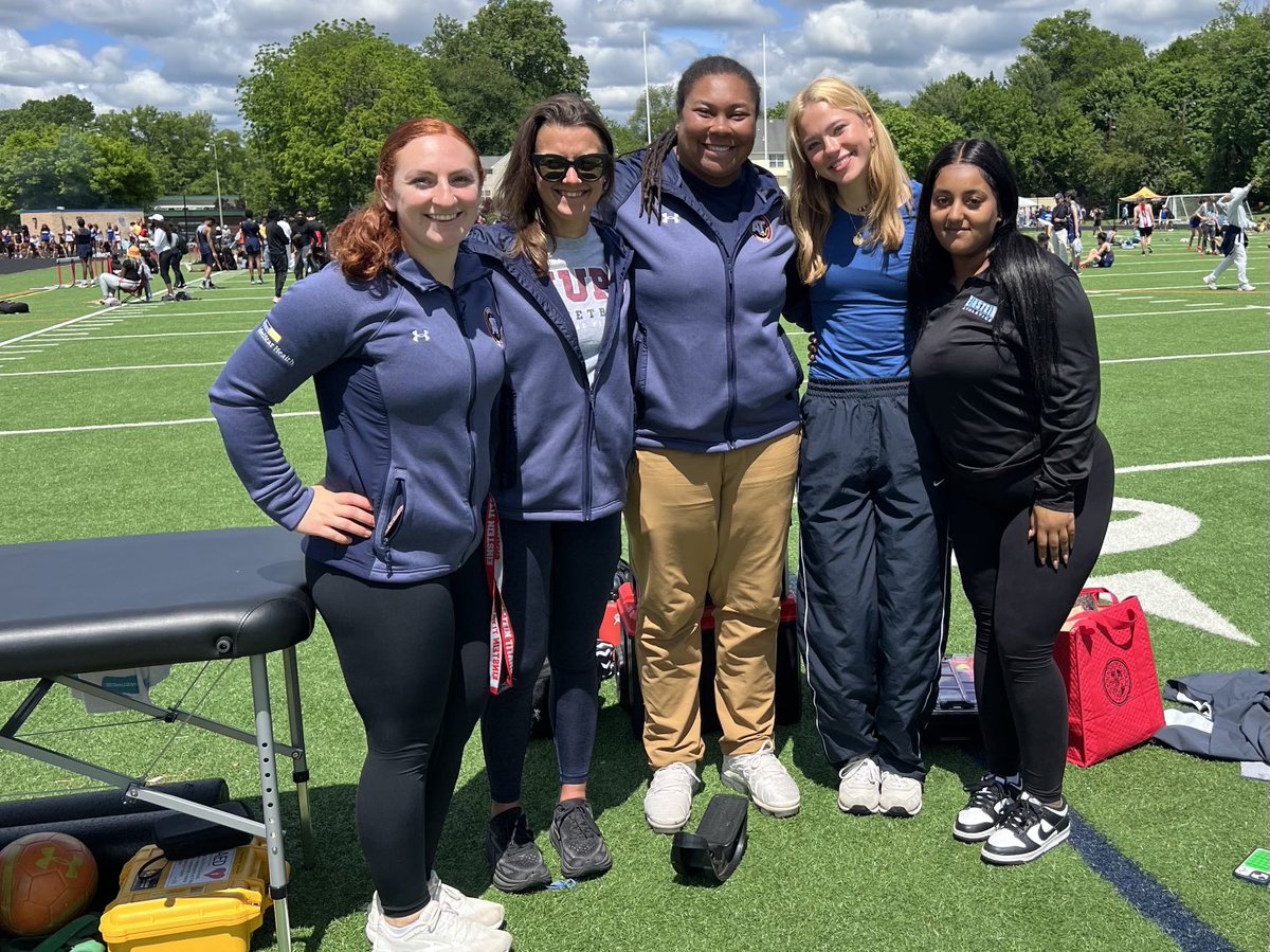 Thank you to ⁦@MCPSAthletics⁩ athletic trainers for keeping student-athletes healthy and competing at today’s Varsity B Track & Field Meet! #WeRAISE ⁦@mcpsAD⁩ ⁦@MCPS⁩