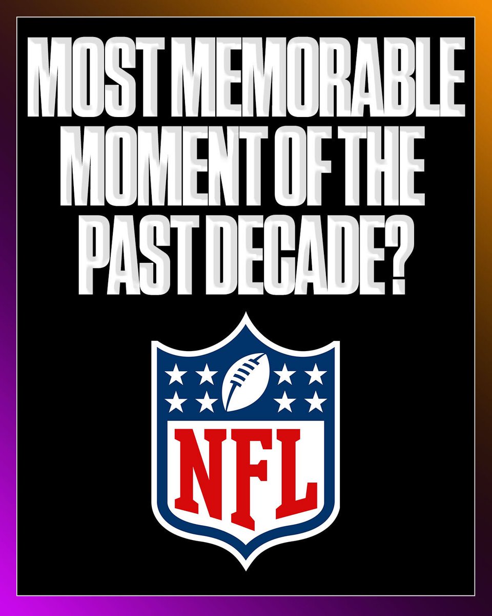 Which NFL moment first comes to mind? 🏈