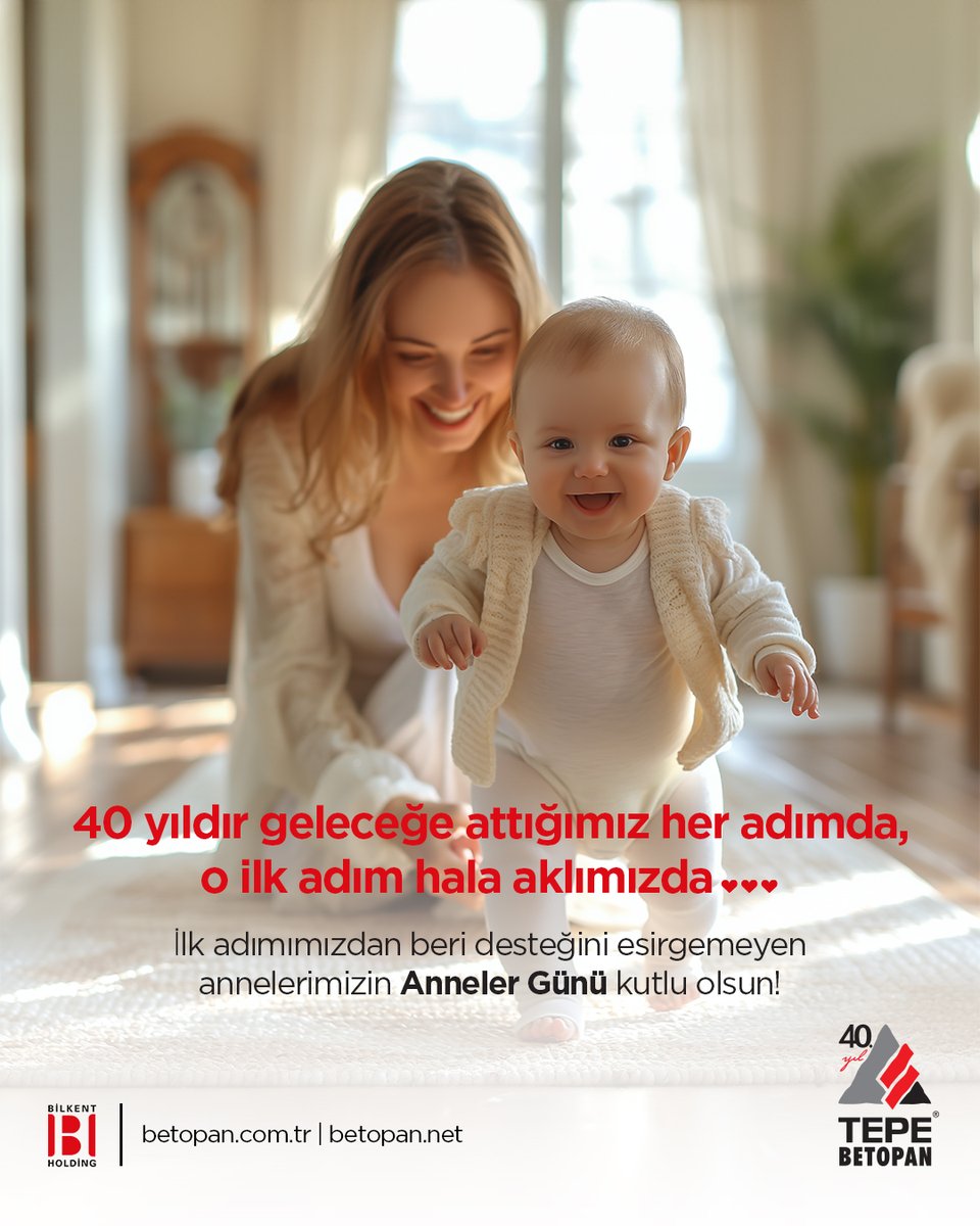 tepebetopan's tweet photo. O ilk adım 40 yıldır aklımızda. Tüm annelerimiz Anneler Günü kutlu olsun.
#Tepe #TepeBetopan #AnnelerGünü #BilkentHolding https://t.co/CTAXTALPXV