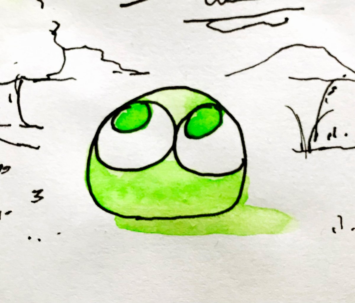 linkHref's tweet image. ちょっと息抜きの落書きです。