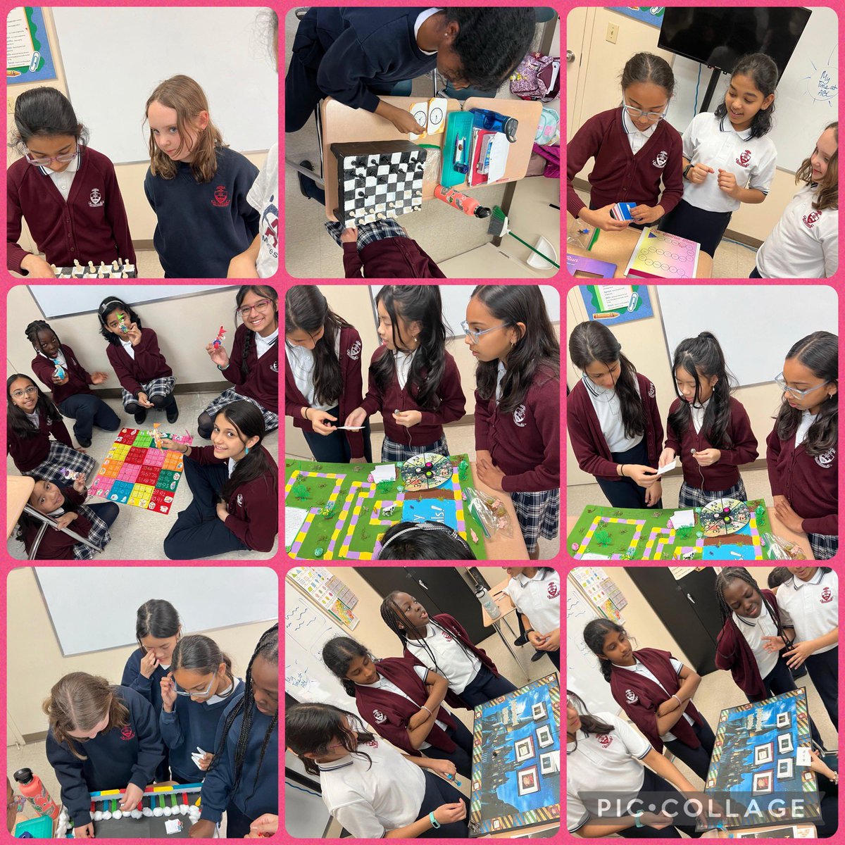 Grade 4 and 5 students presented their board games in which they used mathematics concepts learned in class this year! #School2024 #mississaugaschools #schoolisfun #mathisfun