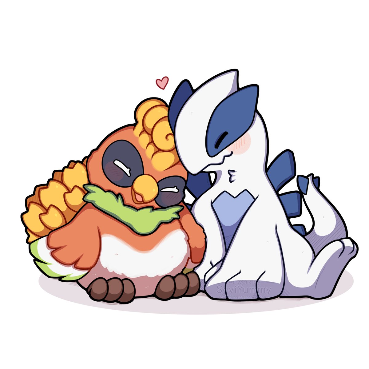 SeviYummy's tweet photo. Lugia &amp; Ho-Oh https://t.co/4KztVk1tPZ