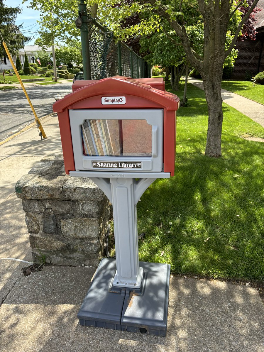 FatherRosadoNY's tweet image. We just installed a #freelittlelibrary #Catholic