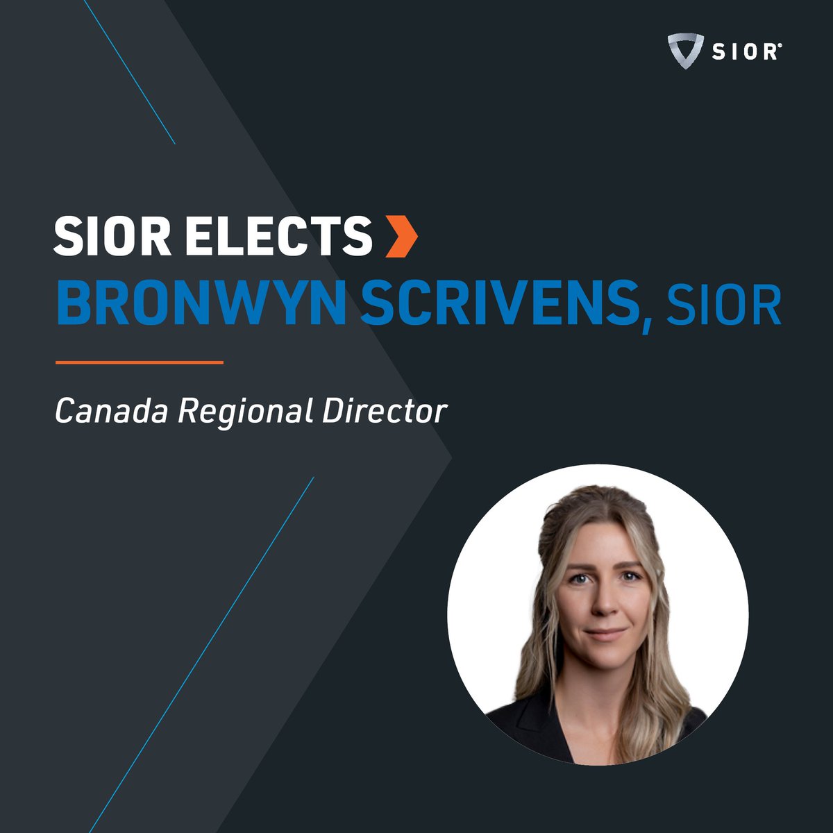 Cheers to @bronwynscrivens, SIOR, for her election to serve as SIOR Canada Regional Director! Consistently a top producing agent both nationally and internationally, she brings with her a tremendous amount of experience that will surely shine through in her new role. #SIOR