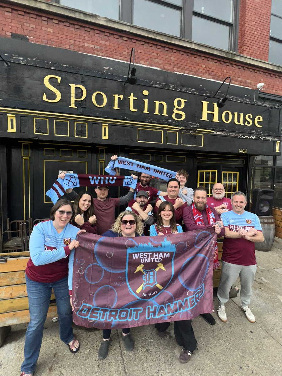 Great send off for Moyes, and beyond happy for Earthy #COYI #WestHamUS 🫧⚒️🫧