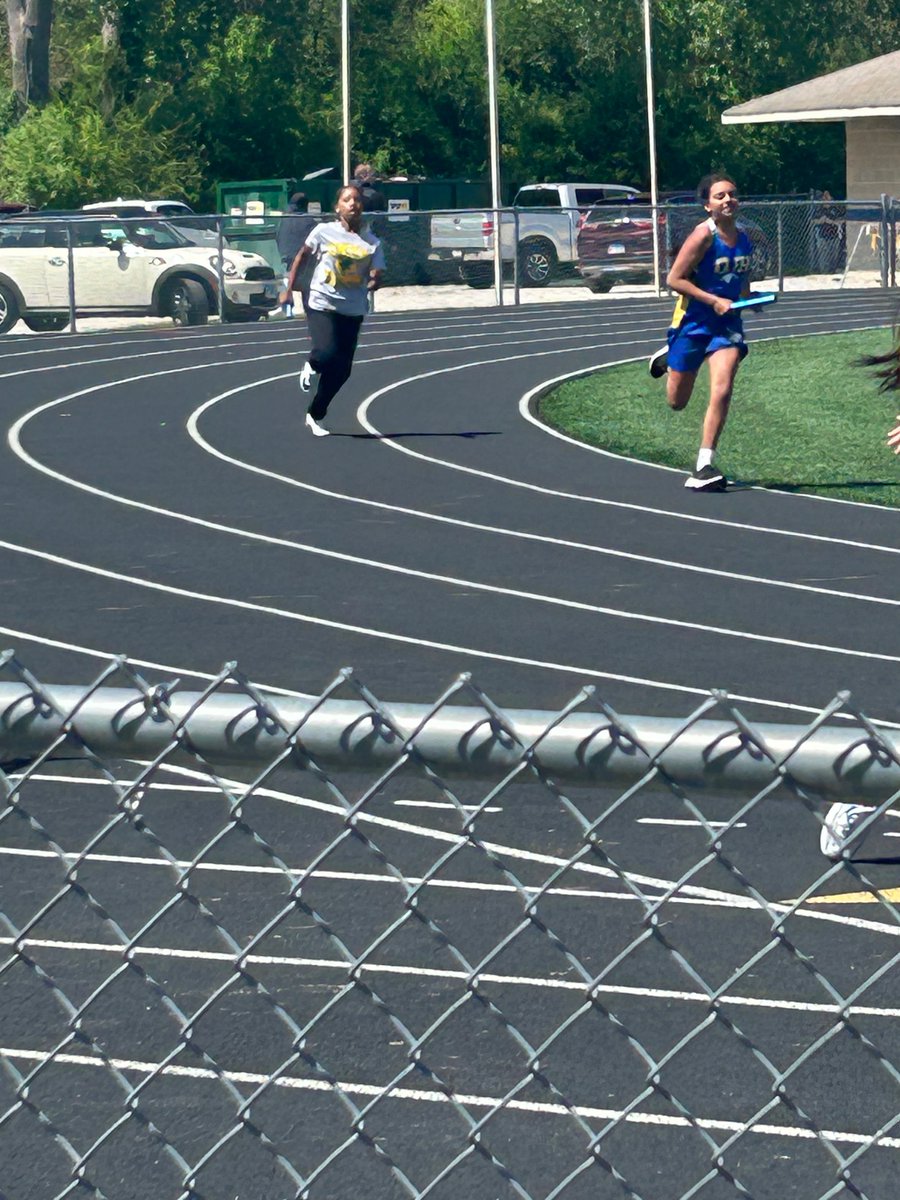 CMS track was all smiles!