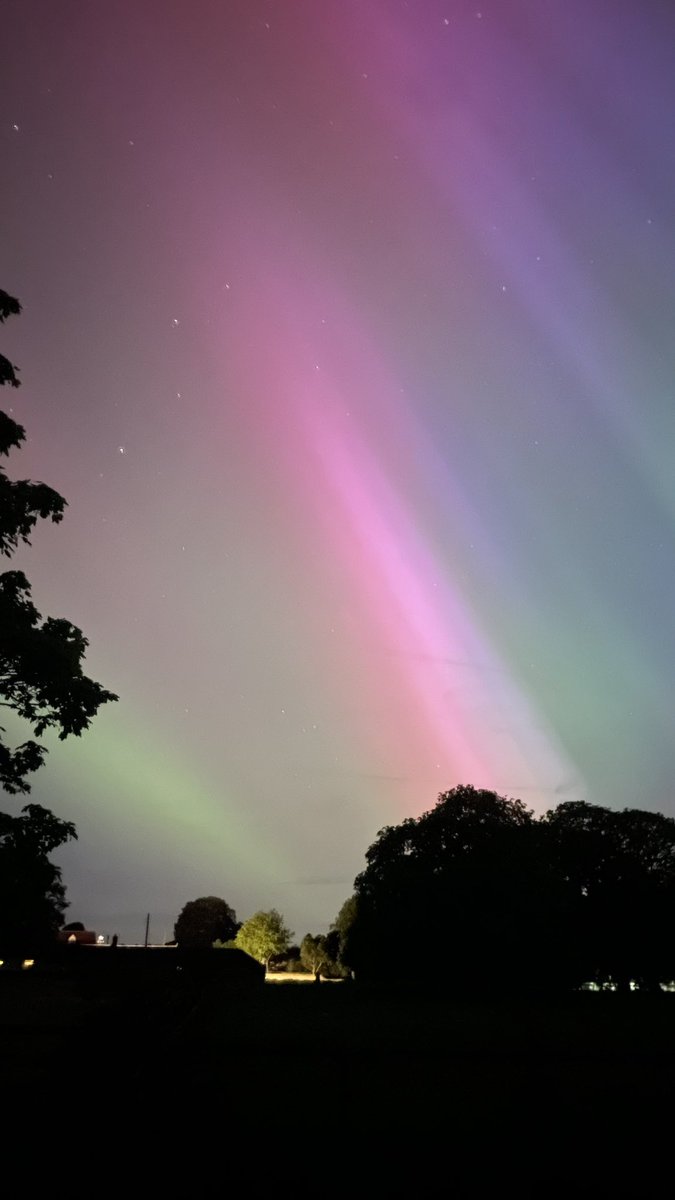 Incredible sighting night last night #AuroraBorealis #MoultonSuffolk