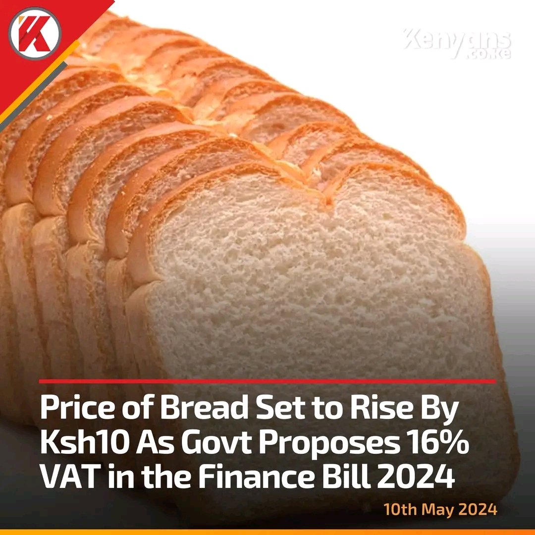 Hustlers can no longer afford bread anymore. They will have to stick to airburgers washed down with salivary amylase. Praise the Lord, church.