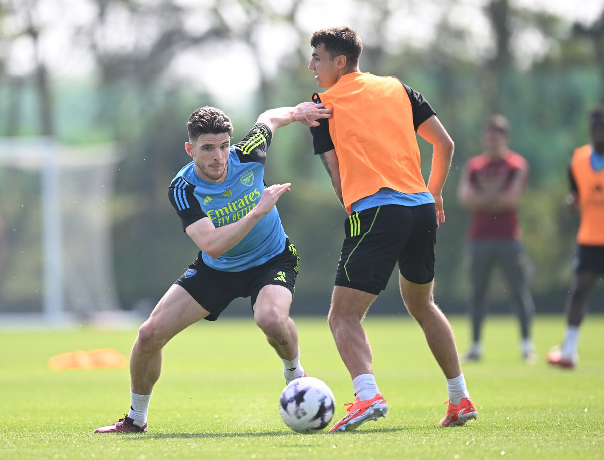 Declan Rice in training today 🤩