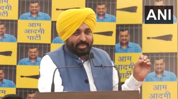 'On 4th June, INDI alliance will form govt in Centre and AAP Chief Arvind Kejriwal will take oath se PM from Tihar Jail.' claims Punjab CM Bhagwant Mann.