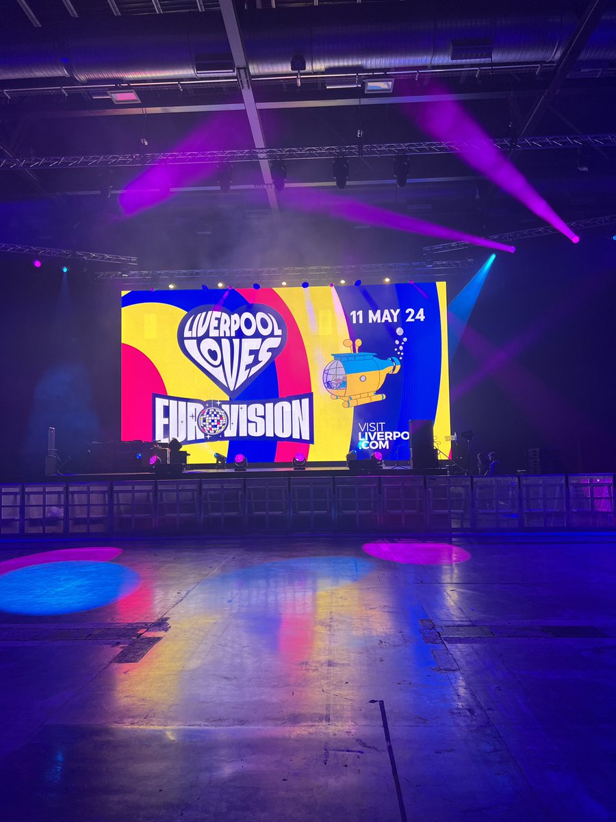 We’re all ready to go for #MalmoOnTheMersey celebrating #Eurovision2024. There are still some tickets available on the door, come and join the party!