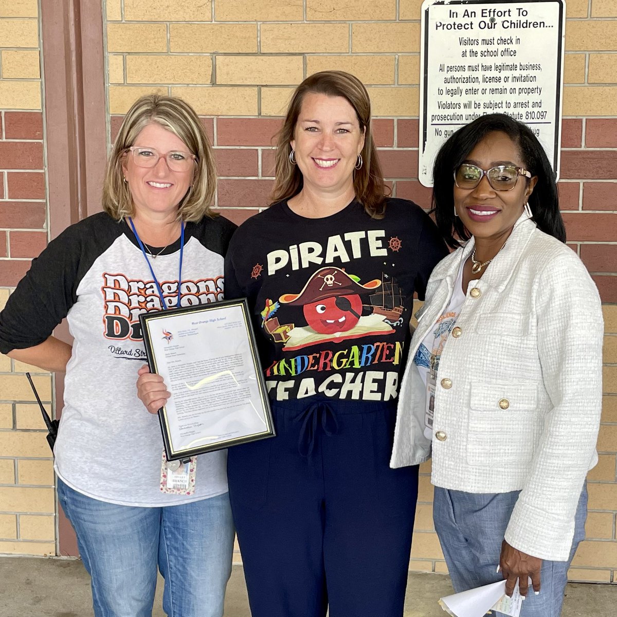 Congratulations to Mrs. Branch for making a positive impact on the lives of her students. She was presented with a heartfelt letter from a graduating senior, expressing gratitude for the profound difference she has made in their educational journey and personal growth.