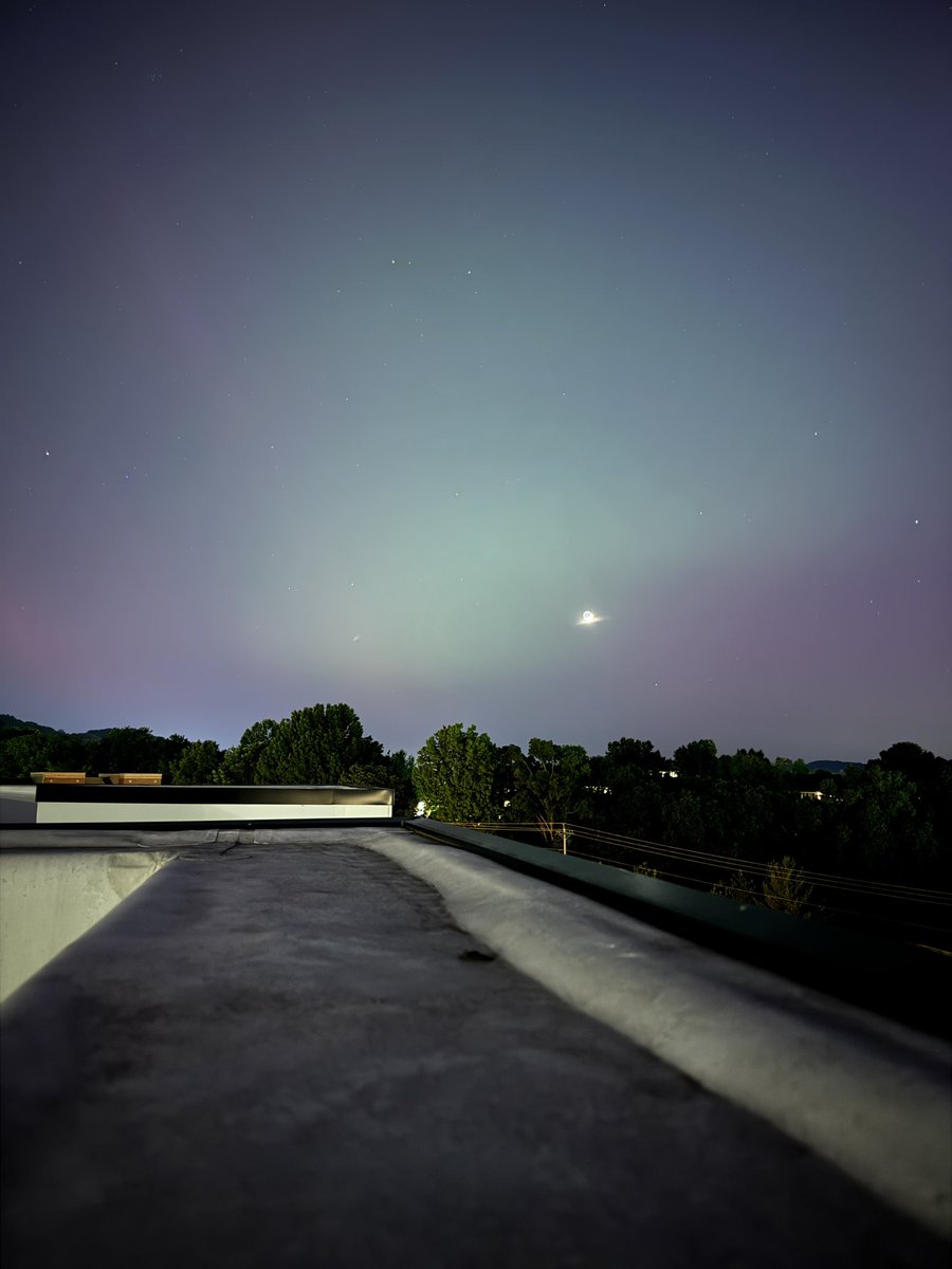 Aurora Borealis over Franklin, TN 🌌