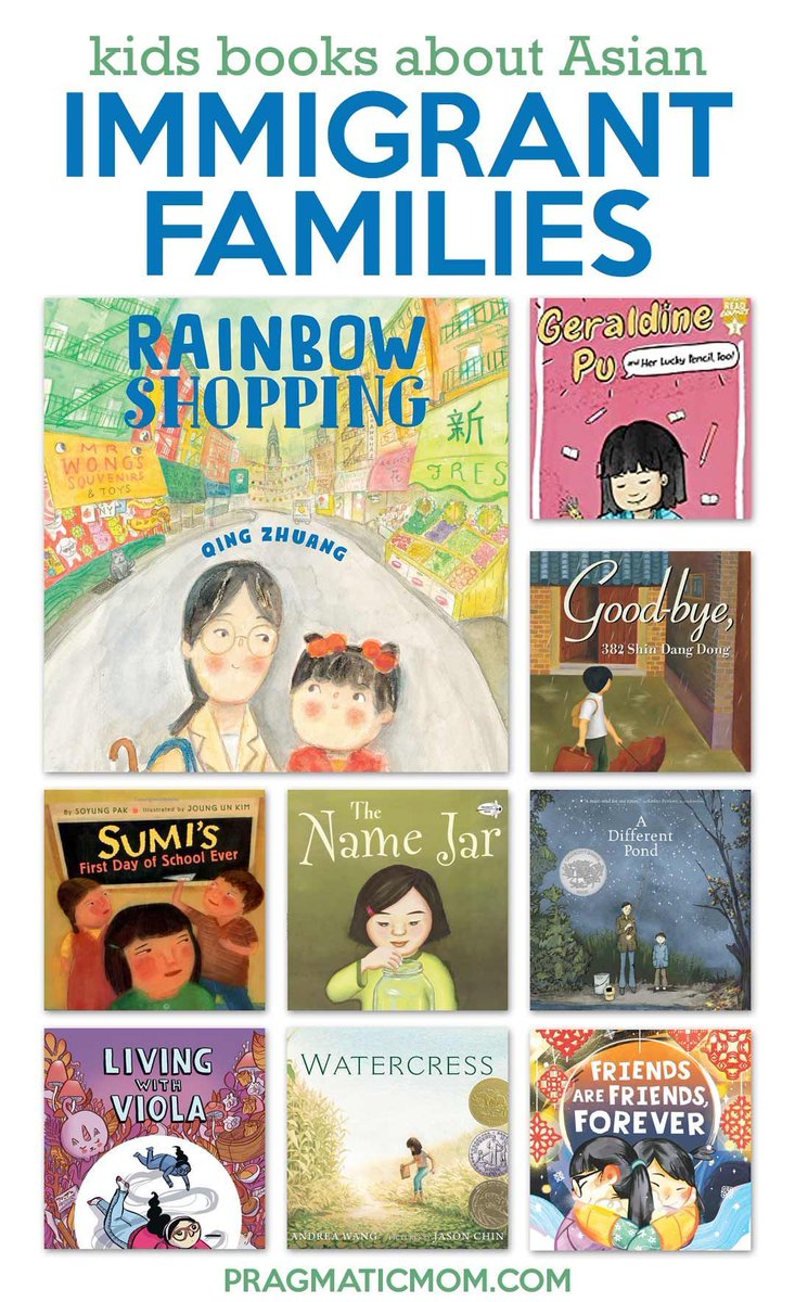 Children's books about Asian immigrant families, via <a href="/PragmaticMom/">PragmaticMom</a>  

buff.ly/3LYnZxF

#ReadYourWorld #kidlit