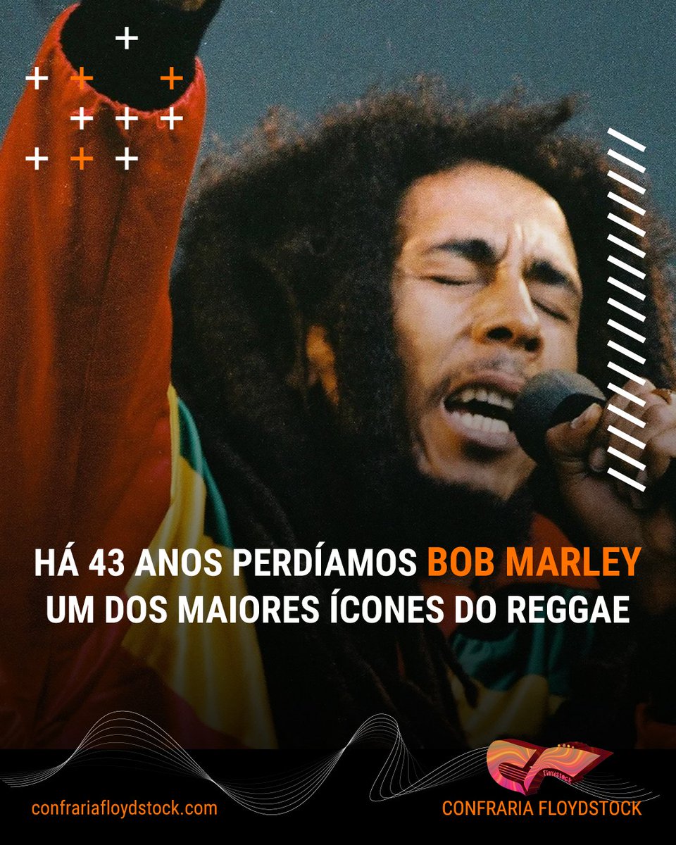 Há 43 anos perdíamos Bob Marley!!!

Qual a sua canção predileta deste saudoso gigante do reggae?

#ripbobmarley🇯🇲 #bobmarley #bobmarleyandthewailers #thewailers #reggae #reggaemusic #music #musica #confrariafloydstock