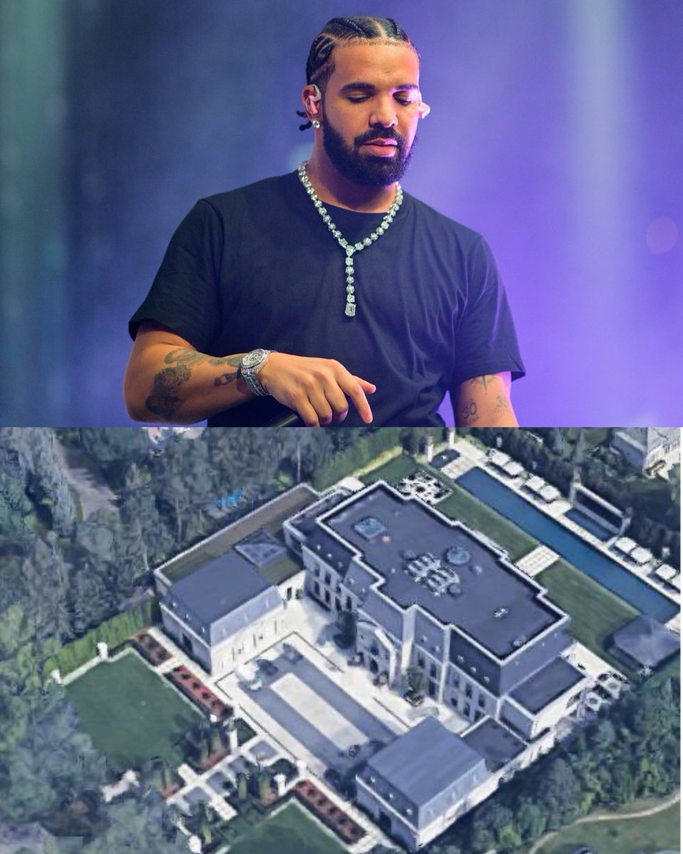 DailyLoud's tweet photo. Drake asks the local news station to stop flying their helicopters over his house when he’s trying to sleep https://t.co/uS2qJhBIJw