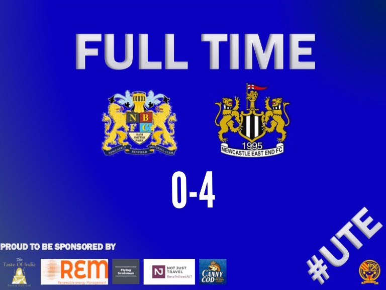 NEESFC's tweet photo. 🔵FULL TIME🔵
The lads secure 3rd place in the league with a solid performance to end a tremendous season on a high.
#UTE https://t.co/8q8696ZvfU