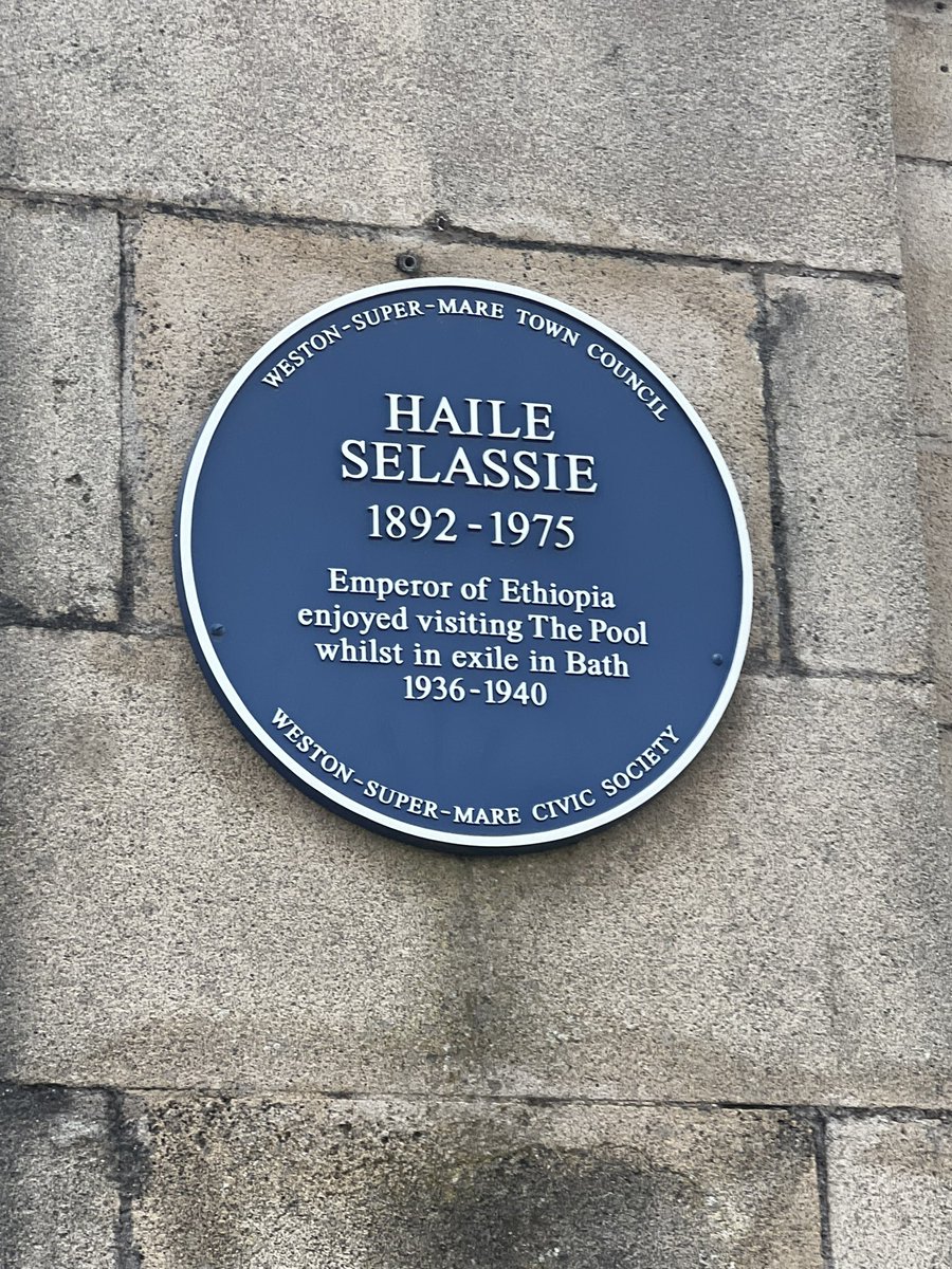 If I’d been asked to guess what famous person would be commemorated with a blue plaque at Weston-super-Mare, I would have named pretty much very single human being I’ve ever heard of before I arrived at this answer