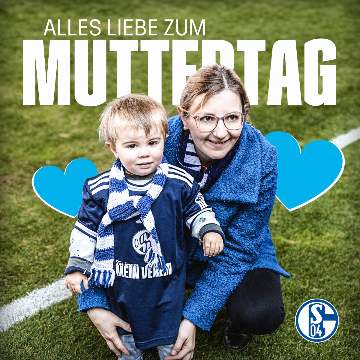 An alle Schalker Mamas: Ihr seid die Besten! 🫶 #S04 | 🔵⚪️ | #Muttertag