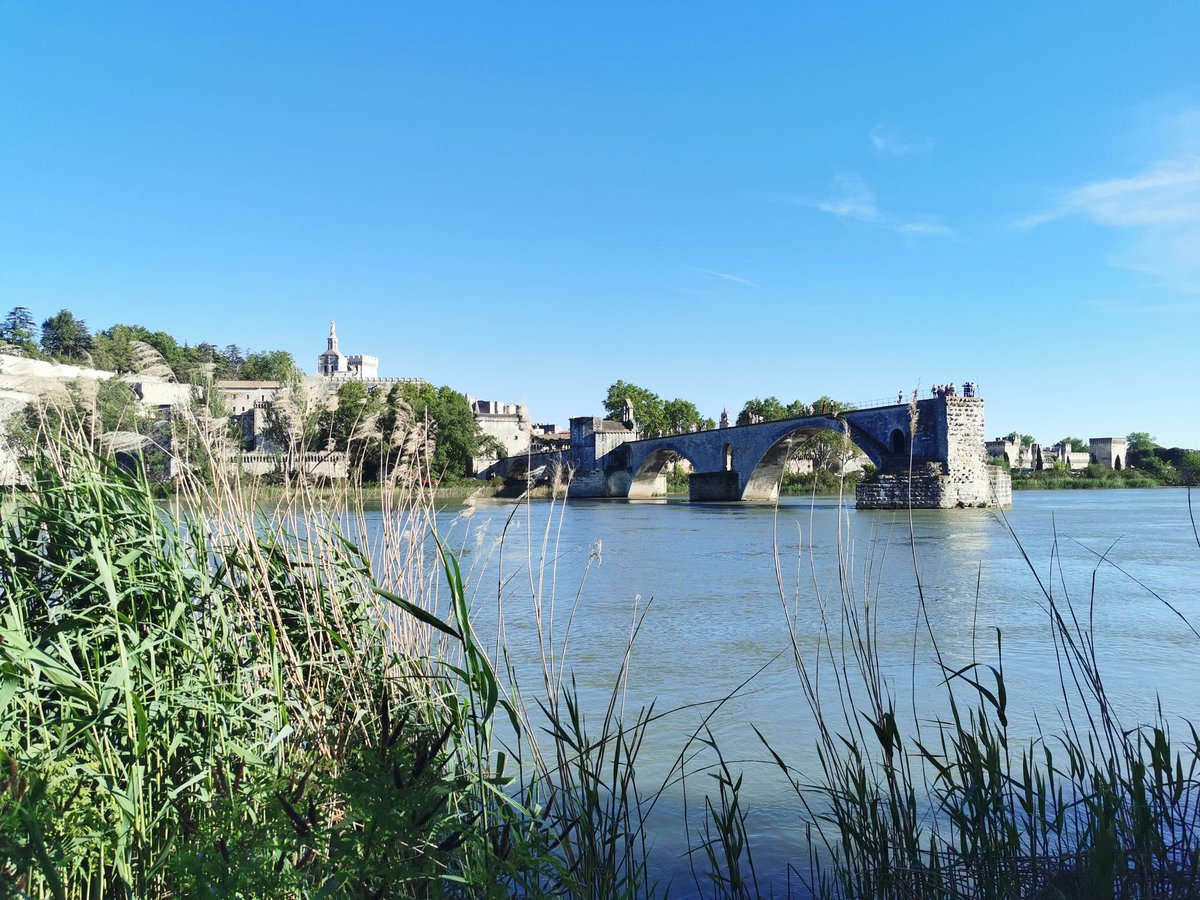 #ViaRhona Avignon Cité des Papes