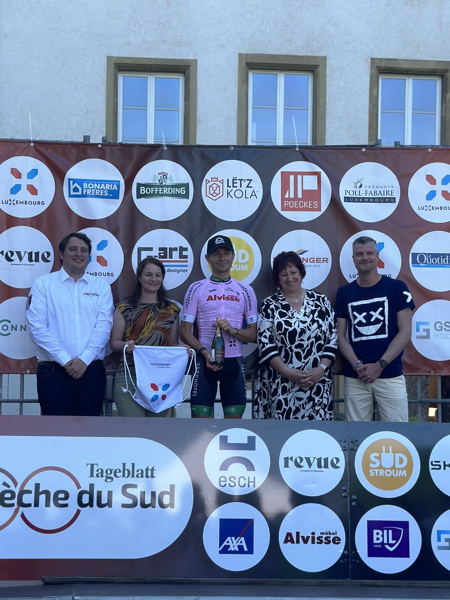 WOW!🤩 Our rider Nils Sinschek delivered an impressive performance in the Flèche du Sud time trial, securing second place and the most competitive rider of the day!🔥