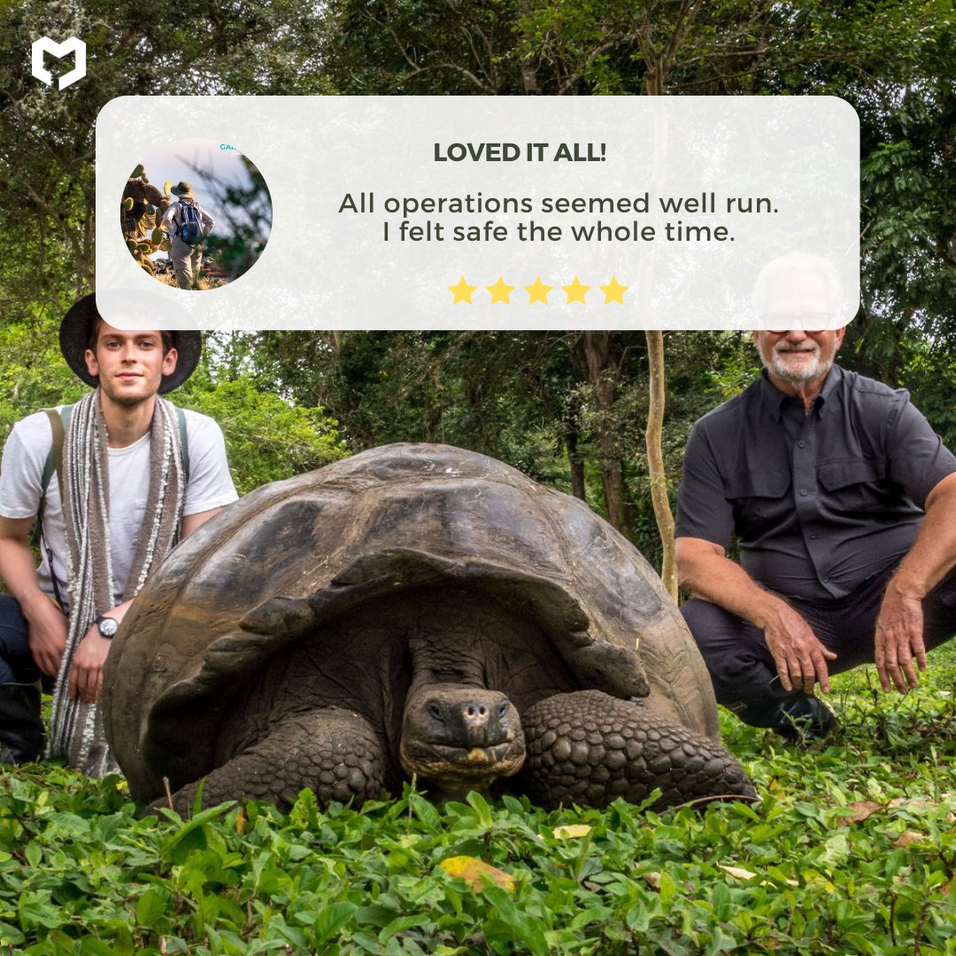 🐢 Thanks for the fabulous review❣️
We love being a part of your journey!✈️

🌟Book your extraordinary experience with us today!

#travelers#metrojourneys#safetravel#ecuador#galapagos