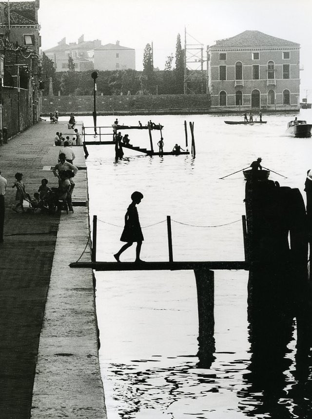 Le intermittenze del cuore Marcel Proust ~ Venezia 1959 ©️Willy Ronis