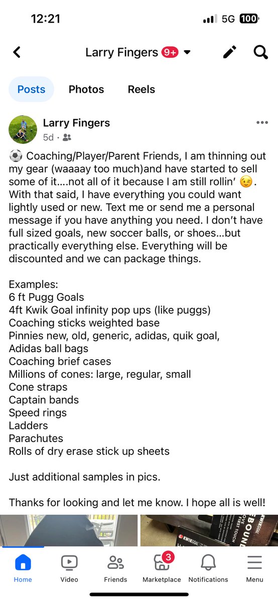 Local ⚽️ folks send me a message or email at larry_fingers@hotmail.com if interested. Individual, team, or bulk.