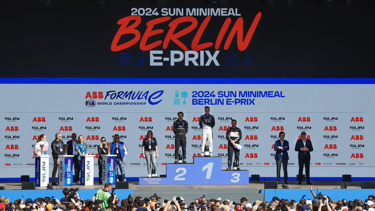 圖 Formula E Berlin ePrix Race 1 Result