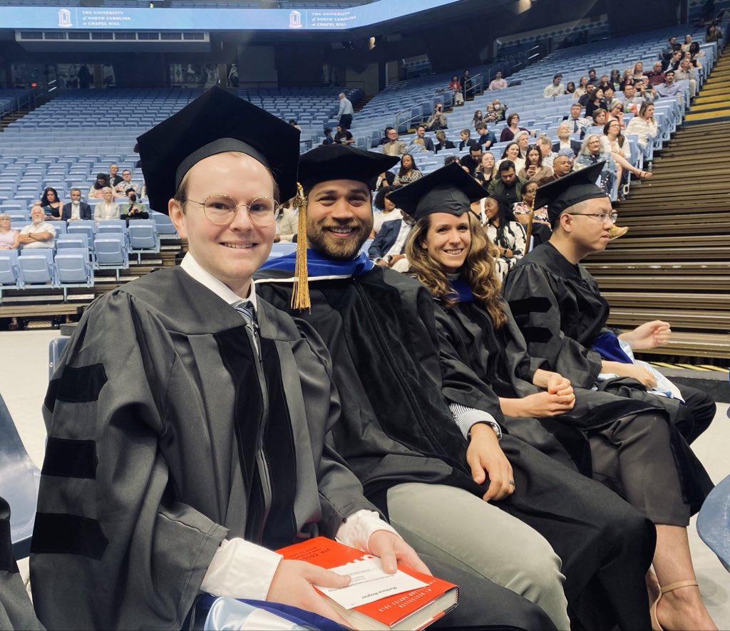 Hector L. Franco, PhD (@thehectorfranco) on Twitter photo Congrats to <a href="/RegnerMJ/">Matt Regner (he/him)</a> for completing his PhD today! He did stellar work in the Franco Lab focused defining oncogenic gene expression programs using single cell genomics. Its great to be back at UNC to visit with old friends and collaborators. Shout out to@natstann her support! Congrats to <a href="/RegnerMJ/">Matt Regner (he/him)</a> for completing his PhD today! He did stellar work in the Franco Lab focused defining oncogenic gene expression programs using single cell genomics. Its great to be back at UNC to visit with old friends and collaborators. Shout out to@natstann her support!