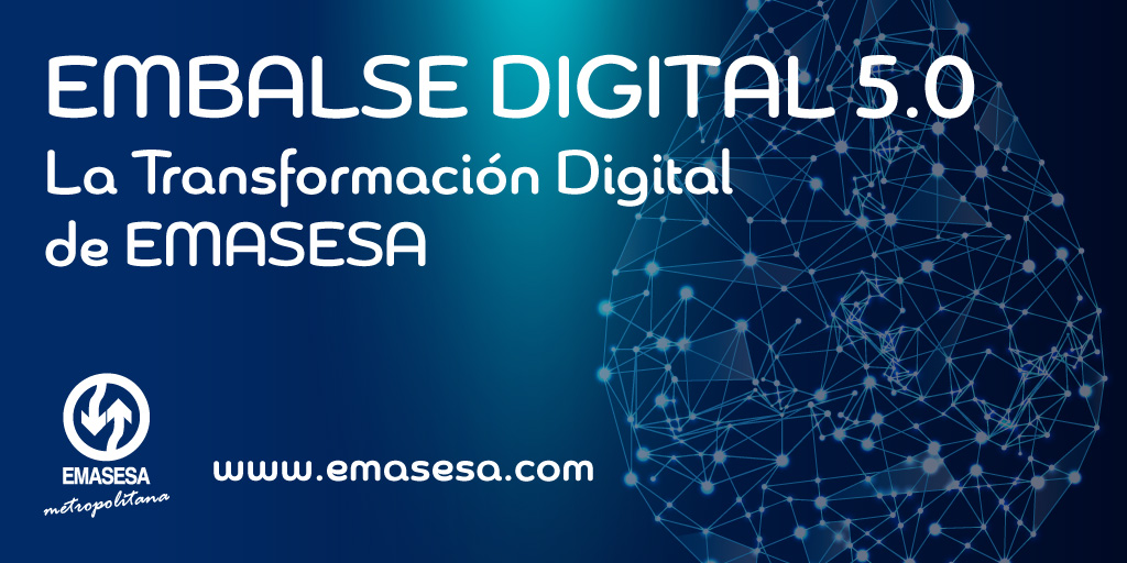 Embalse Digital 5.0 de #Emasesa
💧Un proyecto global con 45 actuaciones
💧En marcha hasta 2025 para hacer un uso más eficiente del agua 
💧Permitirá acelerar el programa de Transformación Digital de la empresa
🔗acortar.link/7IF1q6
#TuAgua #PerteDelAgua #NextGenerationEU