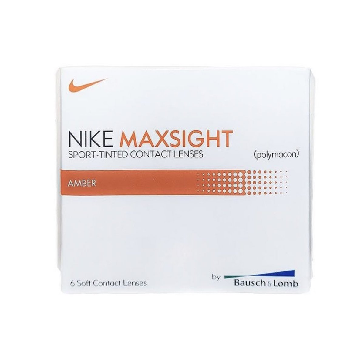 Banned Nike × Bausch & Lomb UV-blocking contact lenses that helped athletes to see fast-moving objects (2006)