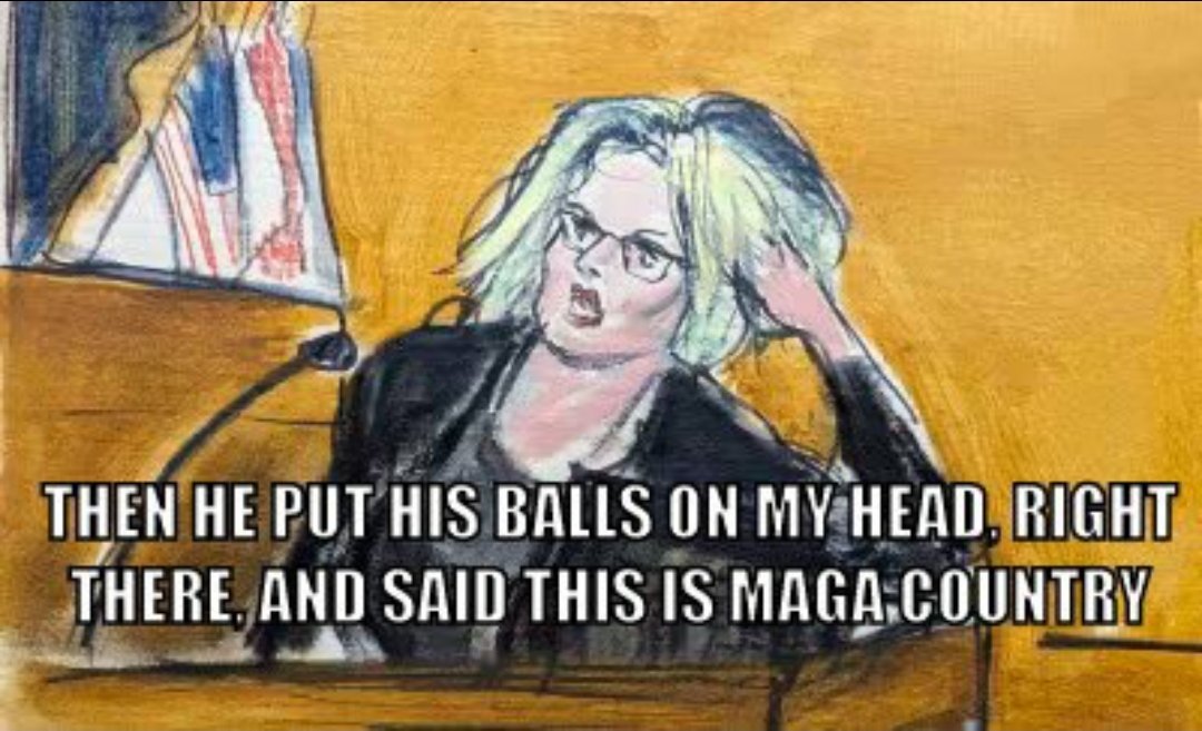 A take-a-way from the riveting testimony of the skeefooza skank in the sham NYC trial...