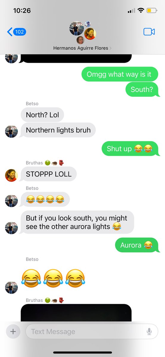 karieeexo's tweet photo. My dumbass asking what way the northern lights are 💀 https://t.co/vs2utzgDPe