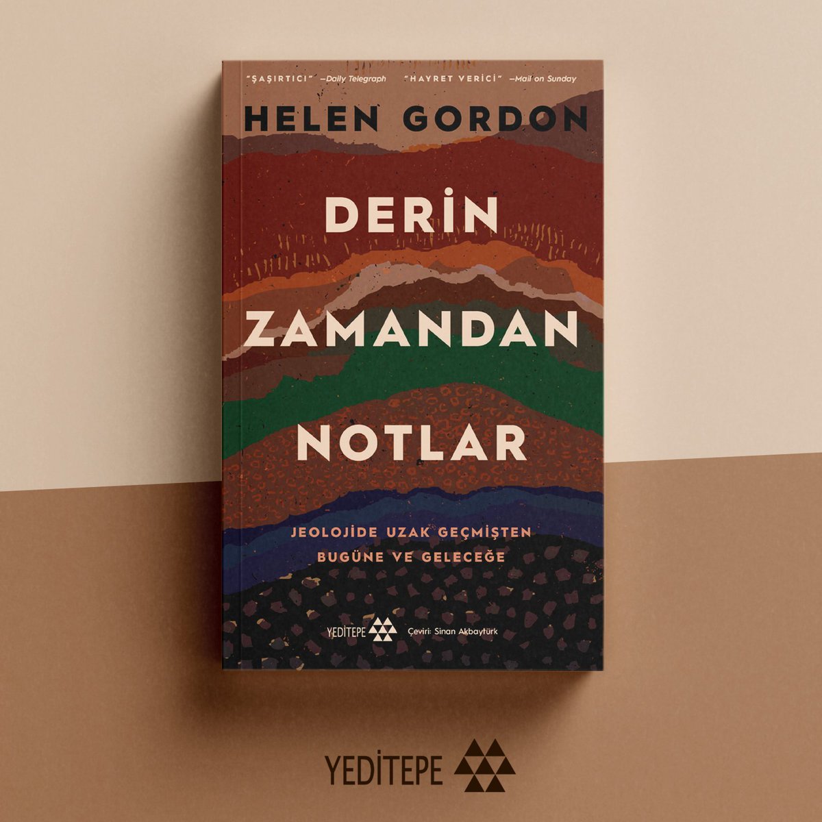 YENİ | Derin Zamandan Notlar - Jeolojide Uzak Geçmişten Bugüne ve Geleceğe ✍️Helen Gordon Çev. Sinan Akbaytürk Detaylı bilgi için linke tıklayarak ziyaret edebilirsiniz;bit.ly/4aoUo9W #jeoloji #kitap #yeni #notlar #HelenGordon #yeditepeyayınevi