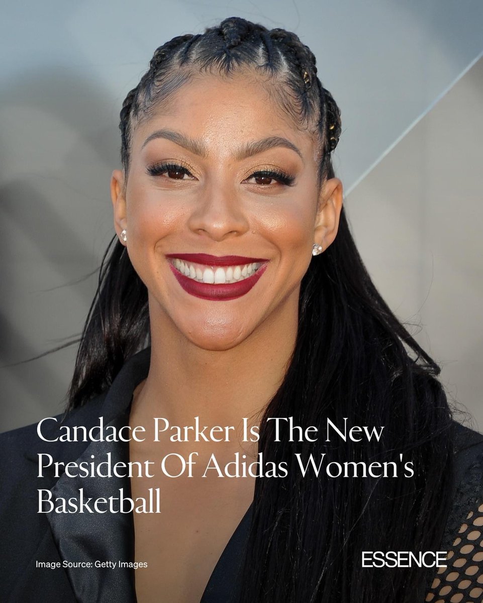 Congrats to @Candace_Parker on becoming the President of @adidas Women’s Basketball. This evolution in women’s sports is amazing to see. They’re making HERstory. @WNBA will be a hot ticket this season and beyond! Photo Credit: @GettyImages