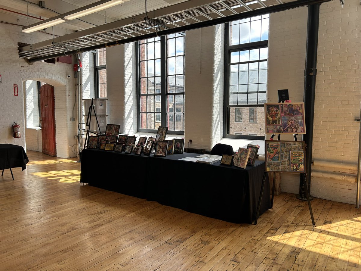 All set up and the doors are about to fly open for the #GRANDOPENING of @littlegiantcomics at their new location! SO MUCH COOL STUFF! We will be here until 6 pm to celebrate this momentous occasion! Oh and the $1 bins are actually 2 for $1 bins! 15 Union St Lawrence, MA!