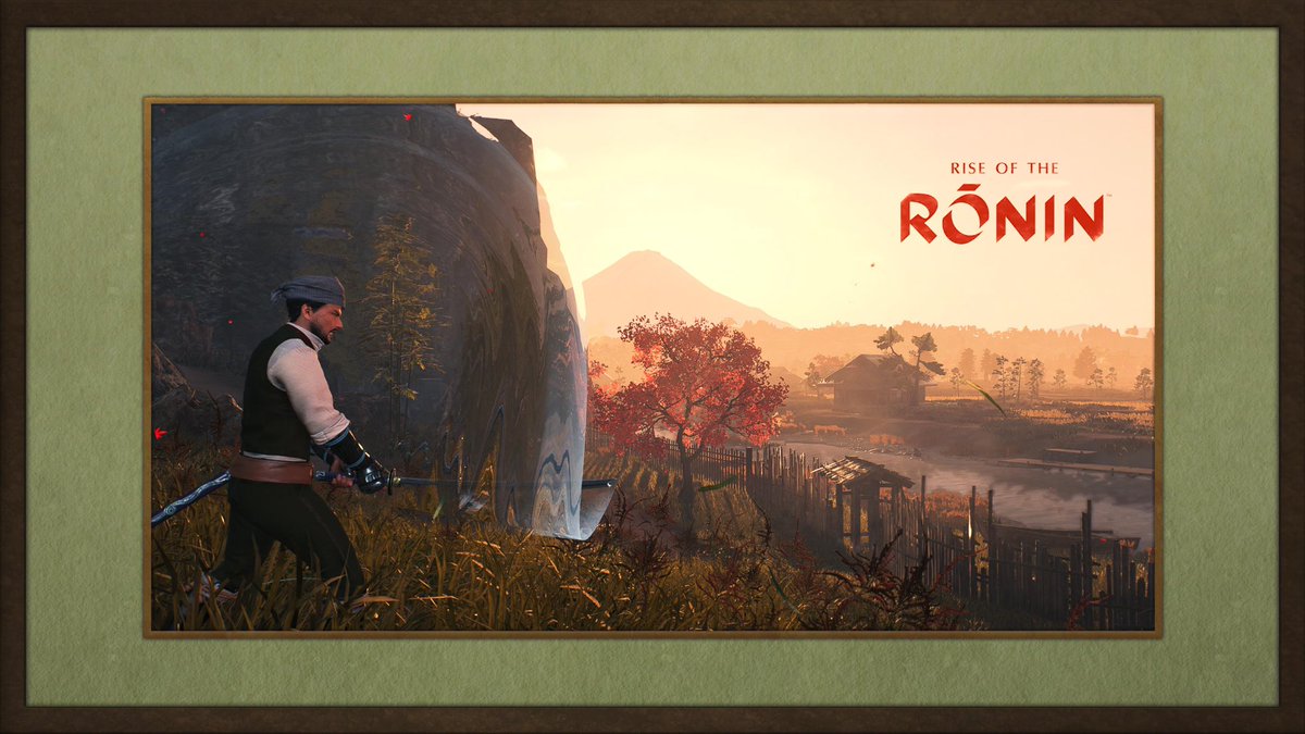 DAY 10 of reminding everyone to play RISE OF THE RONIN #RiseoftheRonin #rotr #TeamNinja

 The art style of ROTR is visually very pleasing and the landmarks of this game blow me away. Setting is 11/10