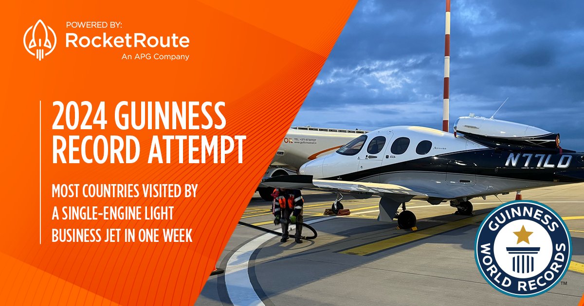 Day 4 Review: Just a few more stops! 🇳🇱 EHBK (Maastricht) ➡️ 🇮🇪 EIWF (Waterford) ➡️ 🇪🇸 LECO (A Coruna) ➡️ 🇵🇹 LPPR (Porto). Total Distance Travelled: 6760 NM! Excited for tomorrow's final leg of this record breaking journey!

#WorldRecordAttempt #RocketRoute #Aviation