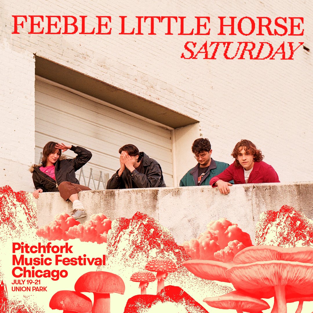 So..there's this feeble little horse, and they're playing #P4kFest on Saturday, July 20th. 

Buy tickets to see the incredible band here: p4k.in/2b8ql1o